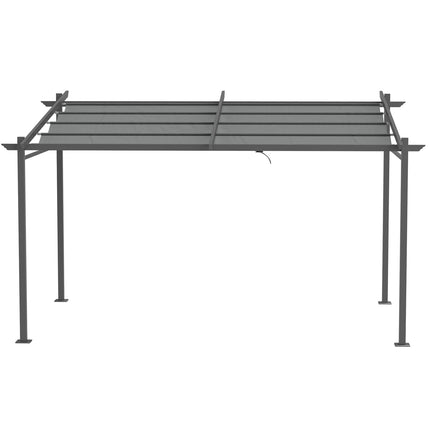 Aluminum Pergola 4x3m, Adjustable roof, UV protection