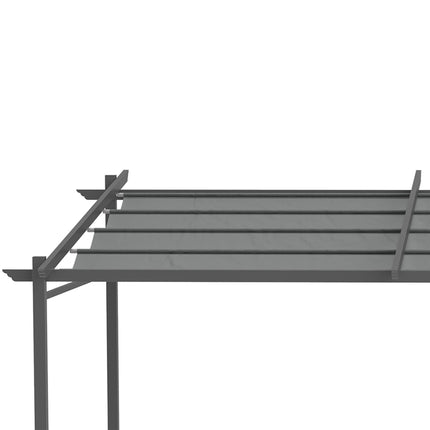 Aluminum Pergola 4x3m, Adjustable roof, UV protection