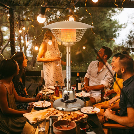 Patio Tabletop Heater, 3200W, Stainless Steel, Safe