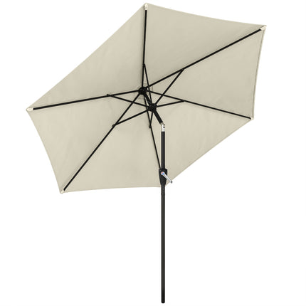 Patio Umbrella, 270 cm, UPF 50+ UV Protection