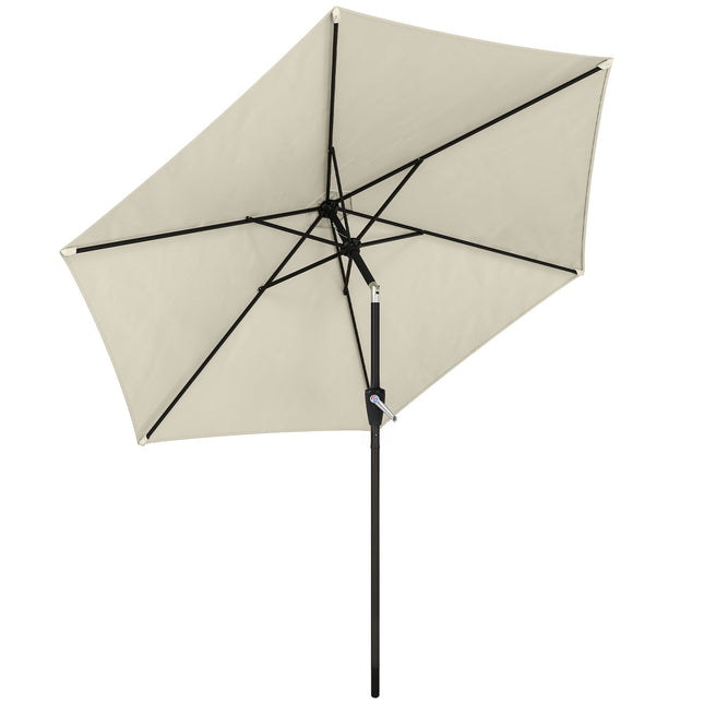 Patio Umbrella, 270 cm, UPF 50+ UV Protection