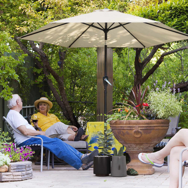 Patio Umbrella, 270 cm, UPF 50+ UV Protection