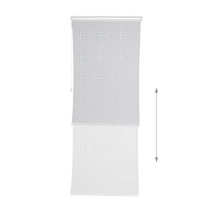 Patterned shower curtain