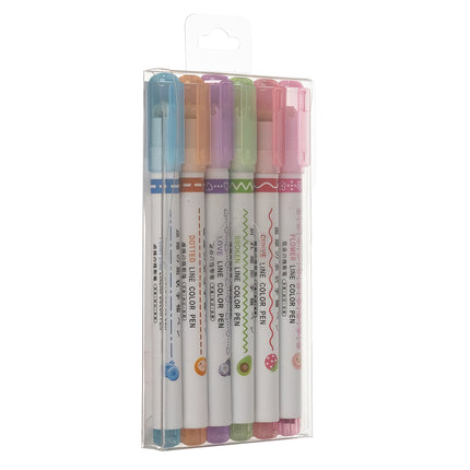 Pattern pen - set of 6 Maaleo 24861