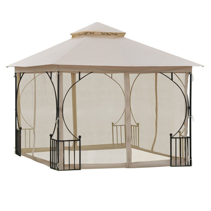 Garden party tent - double roof, 3x3M tent