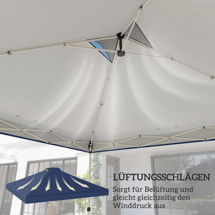Pavilion Replacement Canopy, 300x300 cm, UV50+ Waterproof