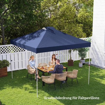 Pavilion Replacement Canopy, 300x300 cm, UV50+ Waterproof