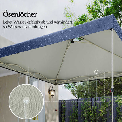 Pavilion Replacement Canopy, 300x300 cm, UV50+ Waterproof