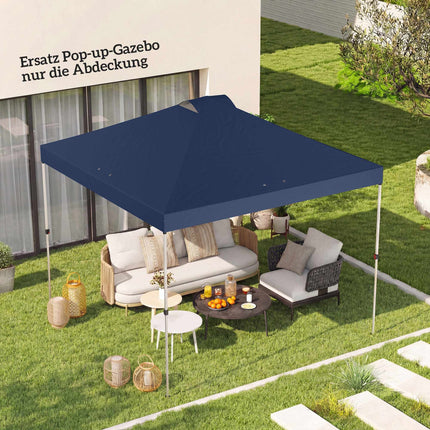 Pavilion Replacement Canopy, 300x300 cm, UV50+ Waterproof