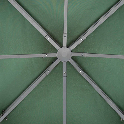 Charcoal Gray Water Repellent 3x3M Gazebo Roof Replacement