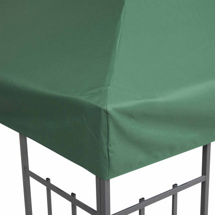 Charcoal Gray Water Repellent 3x3M Gazebo Roof Replacement