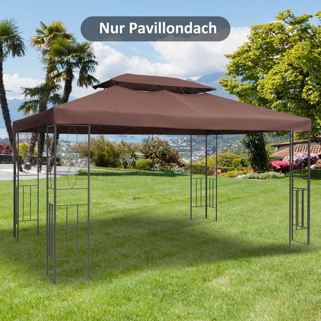 Gazebo Roof replacement 3x4M Water-repellent polyester