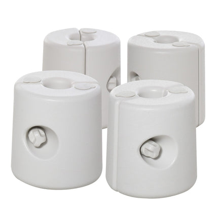 Pavilion tent weight set, water/sand fillable, 24x25 cm