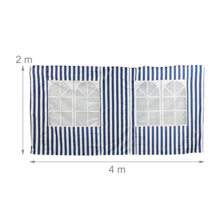 Pavilion Striped Side Panels - Set of 2
