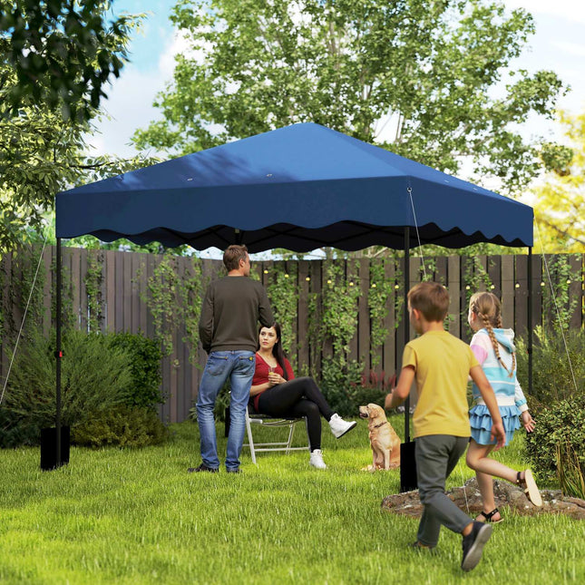 Pop-up garden pavilion, 3x3m, water-repellent, UV 50+