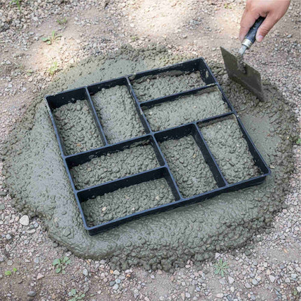 Paving Moulds Set, 40x40 cm, Reusable for Concrete