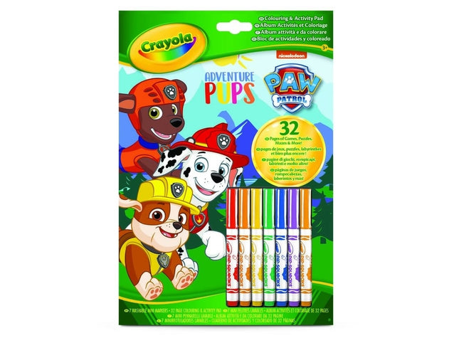 Paw Patrol Color and Activity Pad for Kids, Fun and Creative