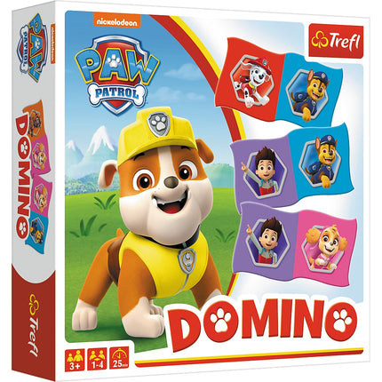 Paw Patrol Domino Board Game for Kids, Fun Family Activity