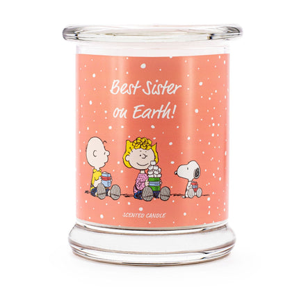 Peanuts Aroma Candle in Glass Jar – Scented Gift