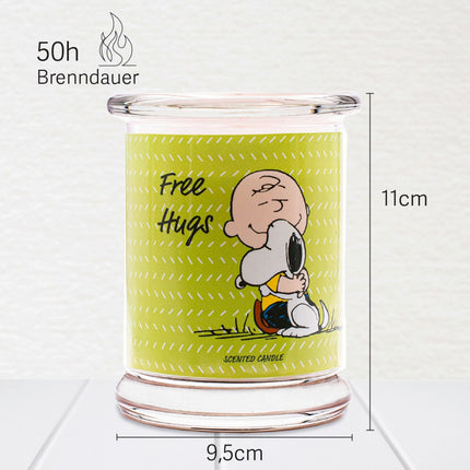 Peanuts Scented Candle – Glass Jar, Home Fragrance
