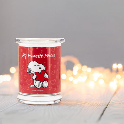 Peanuts Scented Candle in Glass Jar – Calming Aroma