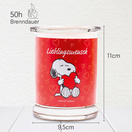 Peanuts Scented Candle in Glass Jar – Gift Idea