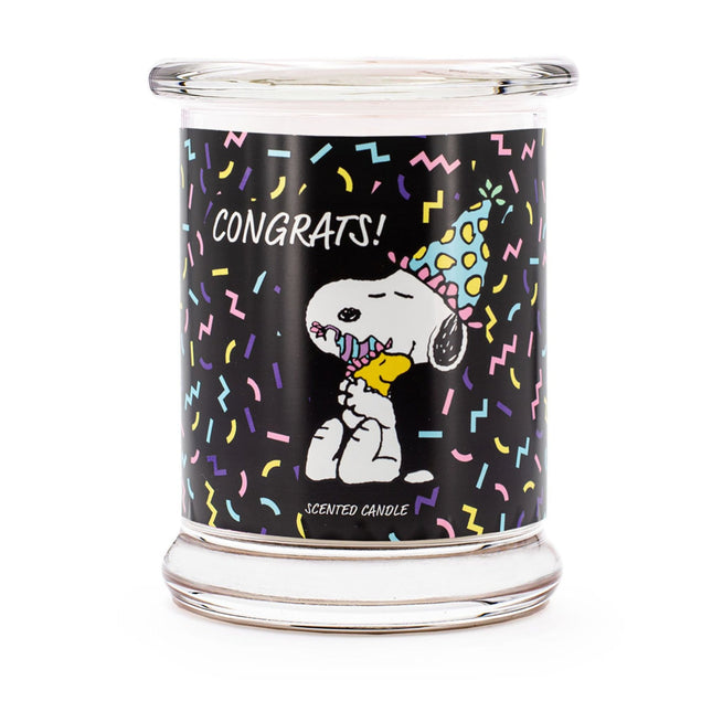 Peanuts Scented Candle in Glass Jar, Home Fragrance