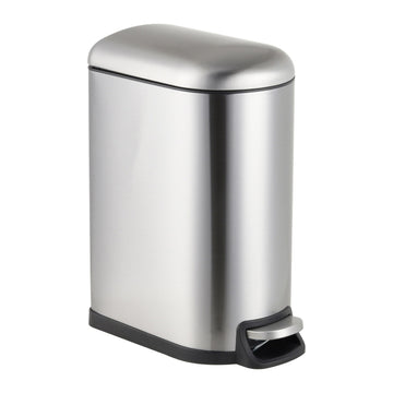 Pedal Bin, 10L Metal, Soft-Close Lid