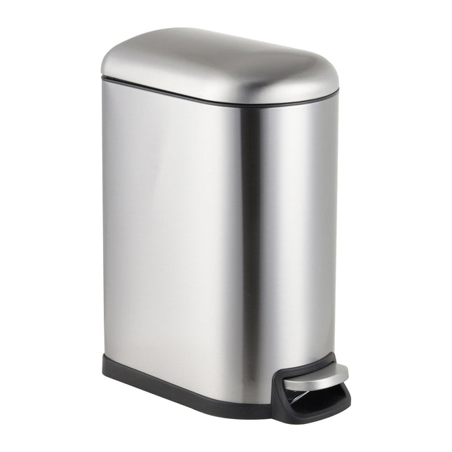Pedaalemmer, 10L metaal, soft-close deksel