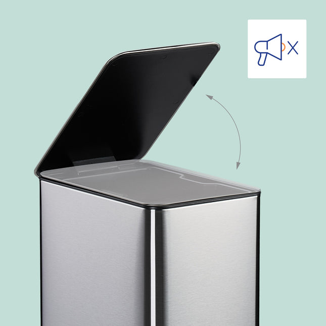Pedal Bin 10L – Soft-Close, Hands-Free Disposal