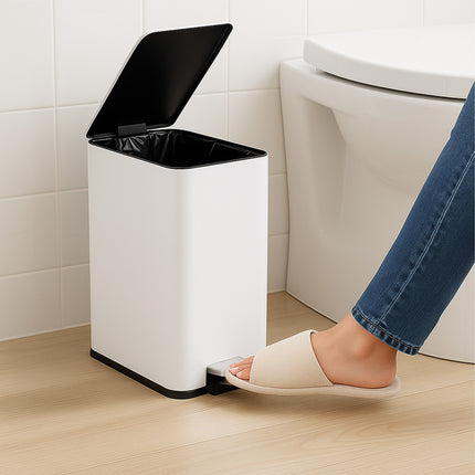 Pedal Bin 10L – Soft-Close, Hands-Free Disposal
