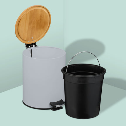 Pedal Bin 5L with Soft-Close Lid and Liners