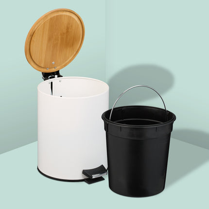 Pedal Bin 5L with Soft-Close Lid and Liners