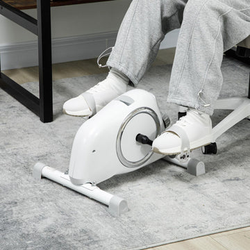 Mini exercise bike for seniors with LCD screen and 8 resistance levels