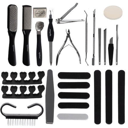Pedicure set - 30 pieces. Soulima 21447