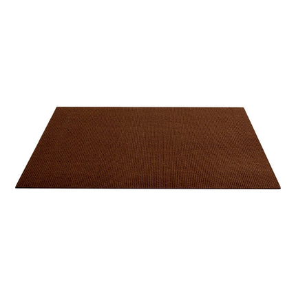 Peel-And-Stick Carpet Tiles, 20-Pack 24x24 in, Dark Brown