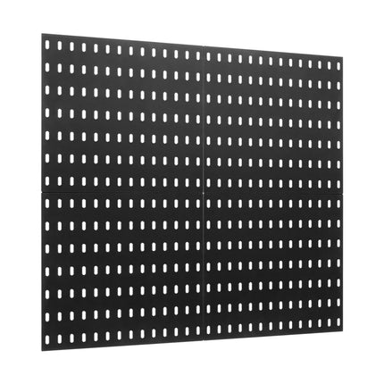 Pegboard Wall Organizer Kit, 4-Pack 11 x 11, Black