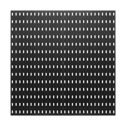 Pegboard Wall Organizer Kit, 4-Pack 11 x 11, Black