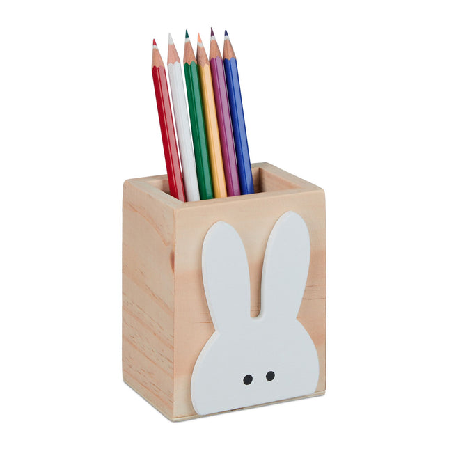 Pencil holder rabbit