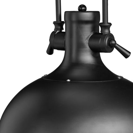 Pendant lamp in metal