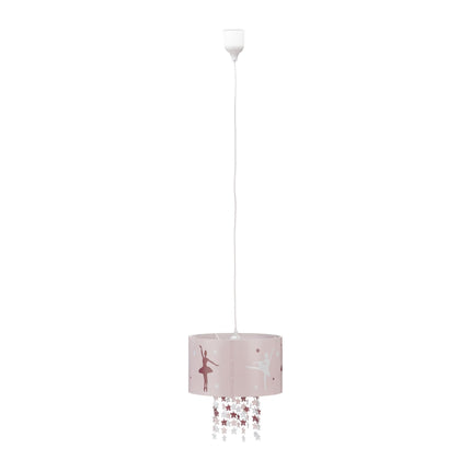 Pendant lamp in pink