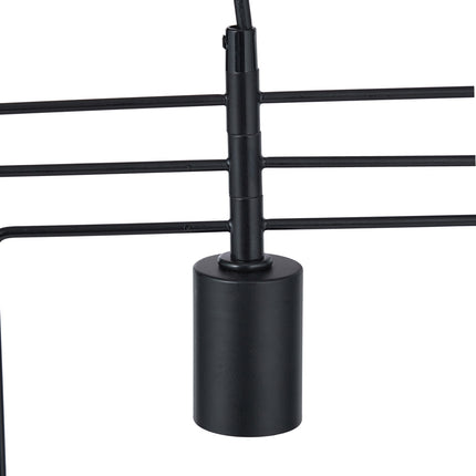 Pendant lamp square black