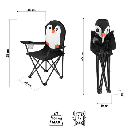 Penguin Chair, Fun Design, Kids Room Furniture