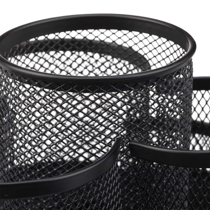 Pen holder 7 compartments metal