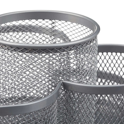 Pen holder 7 compartments metal