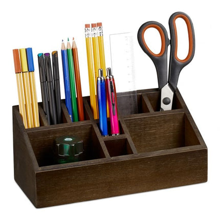 Pen holder in bamboo