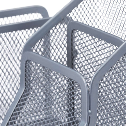 Pen holder in mesh with letter holder