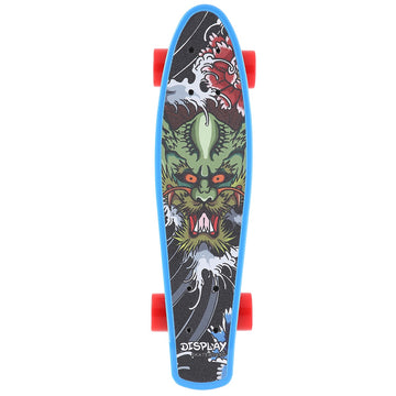 Penny Board Skateboard 57 cm with Dragon Design, ABEC-7 Bearings, PU Wheels