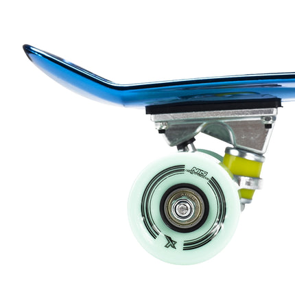 Pennyboard Skateboard, Blue, Electrostyle Design