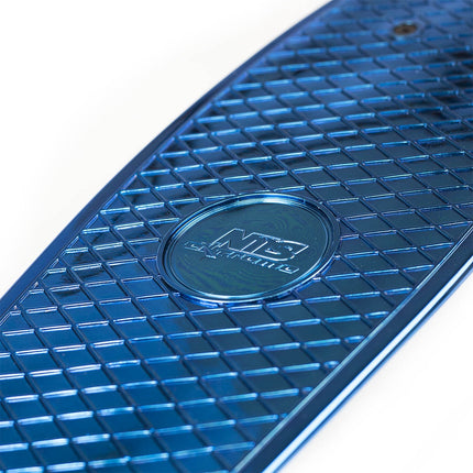 Pennyboard Skateboard, Blue, Electrostyle Design